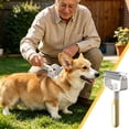 thumbnail image 1 of Pet Spray Grooming Comb Dematting Brush, 3-in-1 Detangling Deshedding Tool with Built-in Spray for Dogs Cats, Safe Stainless Steel Blades Pet Hair Remover Undercoat Rake for Knots Tangles Shedding, 1 of 7