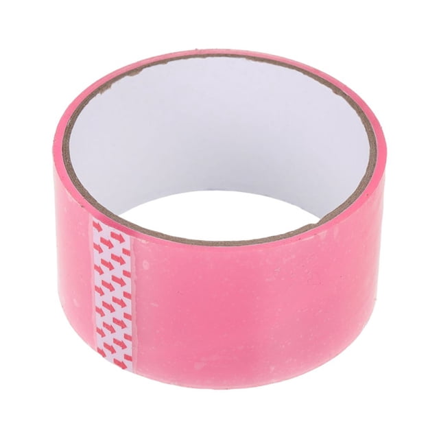 Adhesive Tapes Sticky Ball Colorful Stress Relief Pearlescent Artifact Sticker Party Toy Decompression Artifact Party DIY Rolling Craft Children Pink