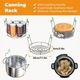 thumbnail image 2 of CNKOO Canning Kit  7 Pcs Canning Supplies Starter Kit  Food Grade Stainless Steel Canning Set for Beginner  Canning Essential Tools for Water Bath & Pressure Canner  Green, 2 of 8
