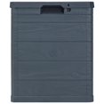 thumbnail image 5 of vidaXL Garden Storage Box 90 L Anthracite, 5 of 5