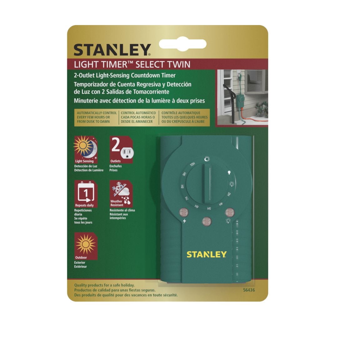 Stanley Light Timer Select Twin