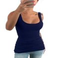 thumbnail image 3 of Women‘s Plus Size Low-cut Summer Sports Sleeveless Shirts, 3 of 5