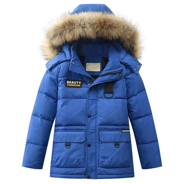 Cameland Kids ' Boys' Hooded Down Winter Warm Jacket Puffers Outerwear