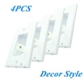 thumbnail image 1 of 4PCS Decor Style Wall Outlet Plate Night Light Illuminated Plug Cover With Sensor Inductive light Easy Snap On No Wire Or Battery Needed, 1 of 3