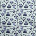 thumbnail image 1 of oneOone Rayon Light Blue Fabric Cowboy Fabric For Sewing Printed Craft Fabric By The Yard 56 Inch Wide, 1 of 5