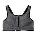 thumbnail image 3 of AherBiu Sports Bras for Women High Support Zipper Front Closure Wireless Push up Workout Bra Tops, 3 of 5