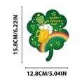 thumbnail image 3 of EGNMCR St. Patrick's Day Party Theme Tableware Set Disposable Decorative Tableware Paper Set disposable tableware, 3 of 4
