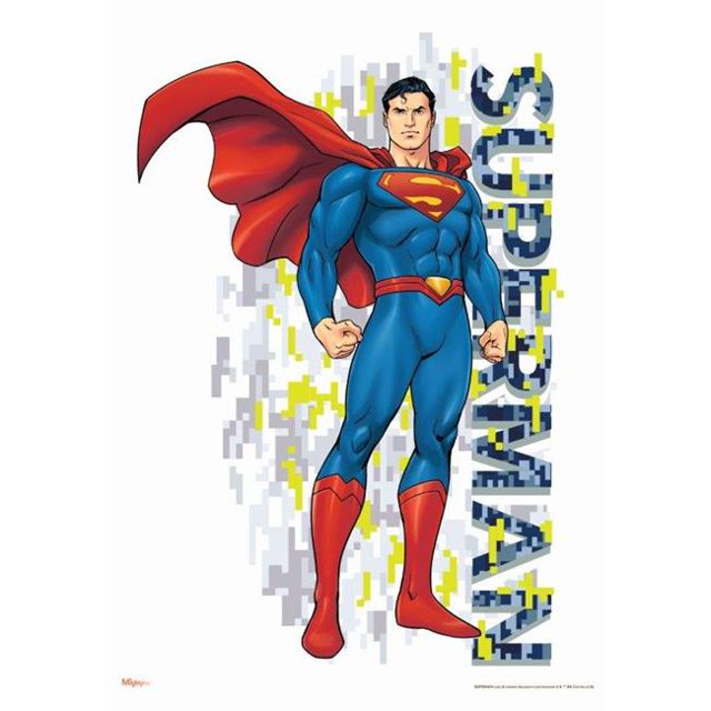 Trend Setters MP17240500 Superman Kal-El MightyPrint Art Mural