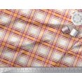 thumbnail image 3 of Soimoi Cotton Duck Fabric Gingham Check Print Sewing Fabric Yard 56 Inch Wide, 3 of 3