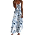 thumbnail image 2 of LSLJS Robes d'Été pour Femmes à Imprimé Sans Manches à Col Rond Robe Décontractée, Robe d'Été Robes de Plage d'Été, 2 of 5