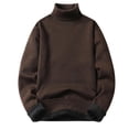 thumbnail image 1 of Men's Solid Knit Turtleneck, 1 of 7