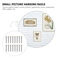 thumbnail image 2 of 60pcs Photo Frame Hanging Nails Picture Hangers Nail Home Hanging Photo Hook Pin, 2 of 8