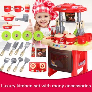 Kid Cooker Jouer ensemble Simulation Enfants Cooker jouer ensemble Kitchen Jouer ensemble Kids Kitchen Plaything Kids Cuisine Jouer ensemble Enfants Kitchen Bauble