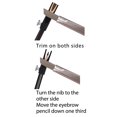 thumbnail image 4 of Eyebrow Pencil Shaper with Storage Box, Duckbill Sharpener Aid, Prevent Waste, Keep Safety, Excellent Alloy, 4 of 7