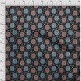 thumbnail image 4 of oneOone Polyester Spandex Black Fabric Asian Kilim Craft Projects Decor Fabric Printed By The Yard 56 Inch Wide, 4 of 5