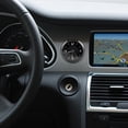 thumbnail image 4 of 4 in Dashboard Fluorescent Clock with Luminous Hands and Digital Display for Car Truck Dashboard or Vent Mount, 4 of 4