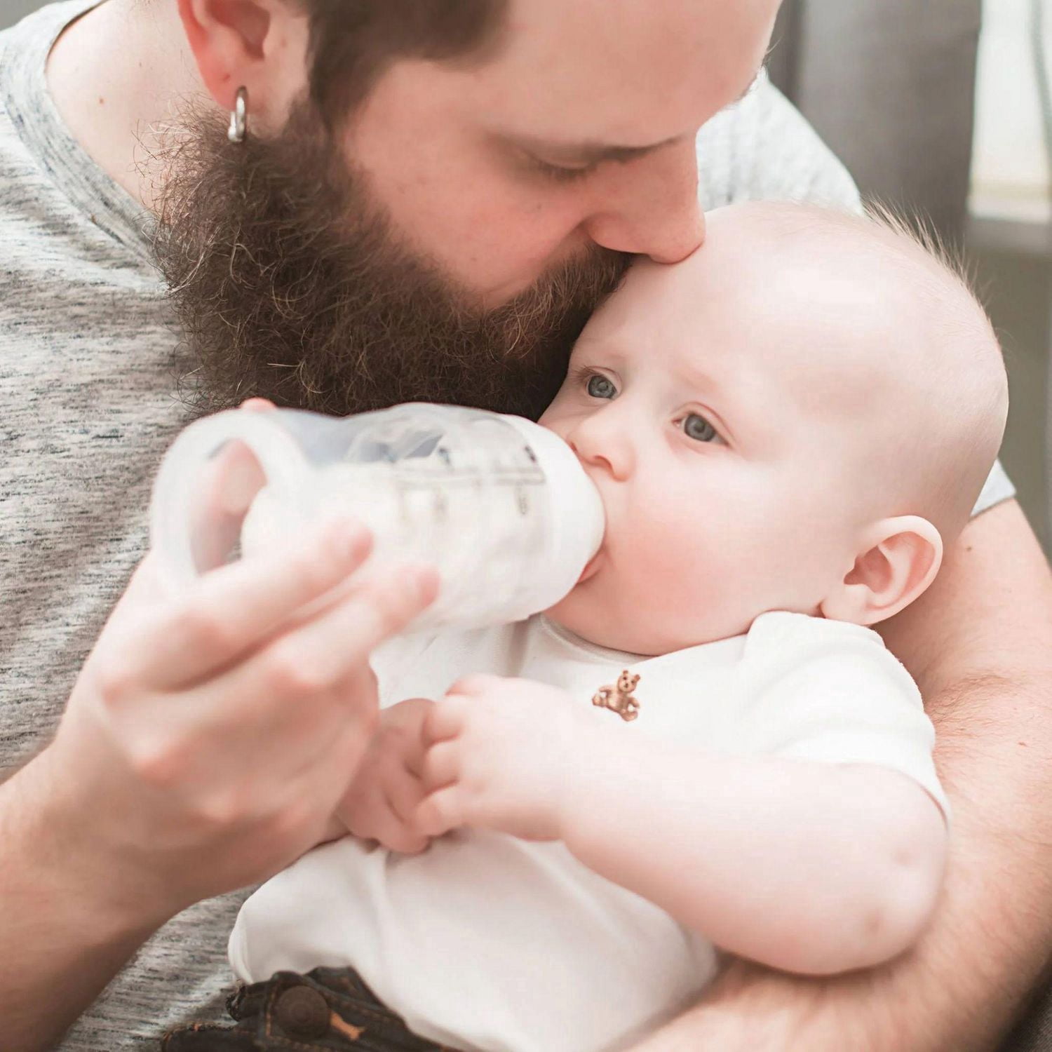 Playtex Baby® Anti-Coliques, Réduit les Gaz, Biberon Nurser Sans Air avec 15 Doublures Jetables Drop-Ins Pré-Stérilisées, Plus Près de l'Allaitement, Biberons 3x4oz