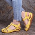 thumbnail image 4 of Kcodviy Chaussures Confortables à Semelle Ajourée Chaussures pour Femmes Taille 8 Robe Décontractée Dames Bout Rond à la Cheville Chaussures Décontractées pour Femmes à Enfiler Sandales Imprimées Souples Chaussures Décontractées pour Femmes Filles Femmes Hiver Chaussures Décontractées pour Femmes Sh, 4 of 6