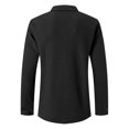 thumbnail image 5 of RXIRUCGD Haut Décontracté à Manches Longues pour Hommes, Noir, Taille : TG, 5 of 5