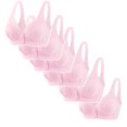 thumbnail image 1 of Timegard Bras for Women 6pc Wireless Front Closure Full Support Breathable Comfy Everyday Thin Bras, 1 of 3