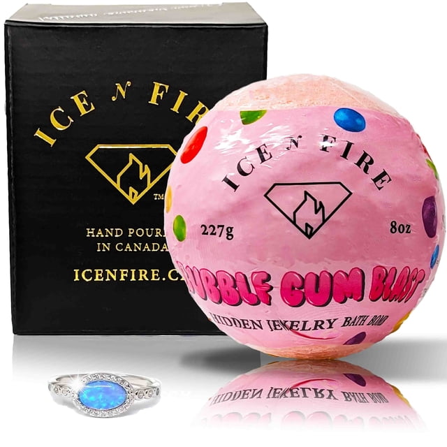 Explosion de Gomme Balloune « MONDO » Bijou Bombe de Bain (Fruit / Agrumes)
