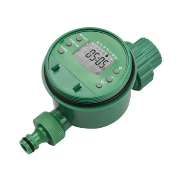 TFixol Minuterie d'Arrosage Automatique Numérique Programmée pour Jardin, Minuterie d'Irrigation à Piles, Contrôleur Intelligent d'Irrigation pour Pelouse, Terres Agricoles, Cour, Serre