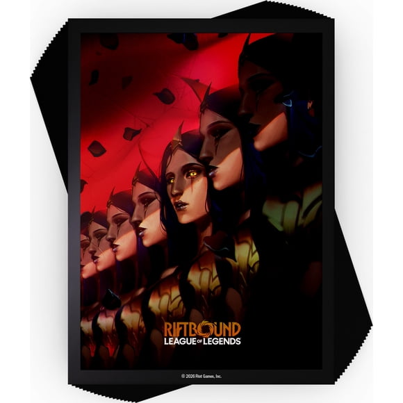 LEAGUE OF LEGENDS: RIFTBOUND TCG SET 3 UNLEASHED ART SLEEVES: LEBLANC DECEIVER (100CT) BY UVS GAMES