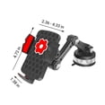 thumbnail image 4 of Mobile Phone Holder Suction Cup Type 4.7-7.2 Inch Universal Truck Front Windshield Car Navigation Bracket, 4 of 8