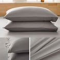 thumbnail image 4 of Pillow Cases Set of 2 Envelope Closure Pillow Covers Soft Brushed Microfiber Fabric Shrinkage and Fade Resistant 17.7*30 Inch Standard Size Machine Washable Bedding Accessories for Home Bedroom Decor, 4 of 6