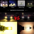 thumbnail image 2 of 2PCS P13W LED Fog Light Bulbs 3000K Yellow 3000 Lumens 30W High Power LED Fog, 2 of 8
