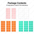 thumbnail image 4 of 100-Pack Thermal Conductive Silicone Pads, M.2 SSD NVMe NGFF Thermal Pad for PC Laptop Heatsink/GPU/CPU/LED Graphics Card 100-Pack, 4 of 5