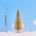thumbnail image 2 of EGNMCR Fake Flowers, Artificial Flowers Simulation Plant Christmas Snow Tree Sand Table Landscaping PVC Decoration Gift bottle cover, 2 of 2