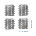 thumbnail image 4 of 1 Set Assorted Stainless Steel Grub Screws for Bathroom Fixtures, 4 of 9