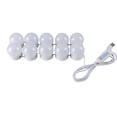 thumbnail image 1 of POINTERTECK USB Powered LED String Lights Dressing Table Self-Adhesive Vanity Mirror Bulb Bedroom Restroom Beauty Salon Makeup Lighting, 1 of 8