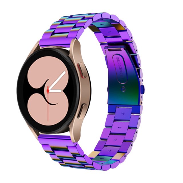 Birdeem pour Galaxy Watch4/Galaxy Watch4 Bracelet Intelligent Classique en Acier Inoxydable de Luxe