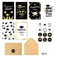thumbnail image 1 of Fesfesfes Clearance 2025 Graduation Blessing Cards (6 pcs) with Stickers & Envelopes for Classmates, Teachers & Family Gifts Classmate Gift Graduation Card Multicolor, 1 of 6