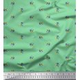thumbnail image 1 of Soimoi Modal Satin Fabric Frog Animal Fabric Prints by Yard 42 Inch Wide, 1 of 3