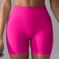 thumbnail image 2 of WEIYLL Womens Yoga Shorts Seamless Scrunch Workout Gym Solid Color Rd1 Pants L, 2 of 5