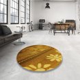thumbnail image 4 of Ahgly Company Tapis d'Intérieur Rectangulaire Transitionnel Lavable à la Machine, Rouge Tomate, 8 Pieds x 10 Pieds, 4 of 7