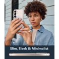 thumbnail image 4 of KOMI for Samsung Galaxy S25 Case: for Galaxy S24 Case Military Grade Drop Protection Anti Yellowing Cell Phone Cover - Rugged Shockproof Protective Bumper Transparent Cases Clear Magnetic, 4 of 5