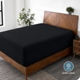 thumbnail image 3 of Bare Home Drap-Housse - Poche Extra Profonde de 22 Pouces - Premium 1800 Collection - Très Grand Simple, Noir, 3 of 7