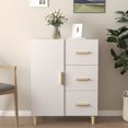 thumbnail image 1 of vidaXL Sideboard White 69.5x34x90 cm Engineered Wood, 1 of 5