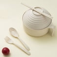 thumbnail image 5 of Instant Noodles Bowl, Reusable Tableware Set With Chopsticks, Leak-Resistant Lid Design, Multi-Functional Stackable Serving Bowl, Dormitory And Kitchen Essentials, 5 of 5