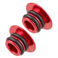 thumbnail image 3 of Handlebar , Aluminium Alloy Material Handlebar End Plugs Handlebar End Plug Anodized   For Scooter For Road Bike, 3 of 8