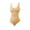 Yellow, variant on WZXFASHION Strapless Shortie Bodysuit For Women Shapewear Seamless Body Shaper With Removable Straps Shapers Yellow XXXXXL