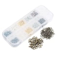 thumbnail image 2 of Fashion Jewelry Findings Lobster Clasp Hooks Jump Rings Split Rings Connectors  bronze      gold  and, 2 of 5