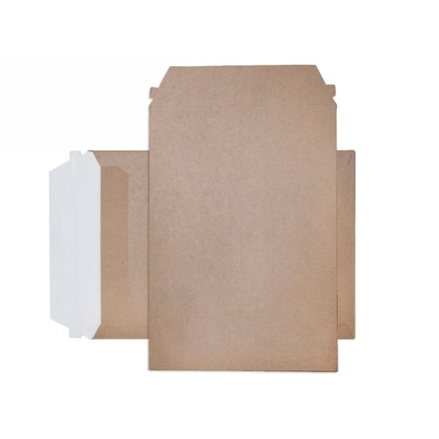 Hearth & Gear 6x8 Inches Rigid Cardboard Mailers Durable Bags For Craft Storage Cart Stationery Cards And Envelopes Set Blank Arts And Crafts for Kids Ages 8-12 Boys Drawing Stationery Cards And