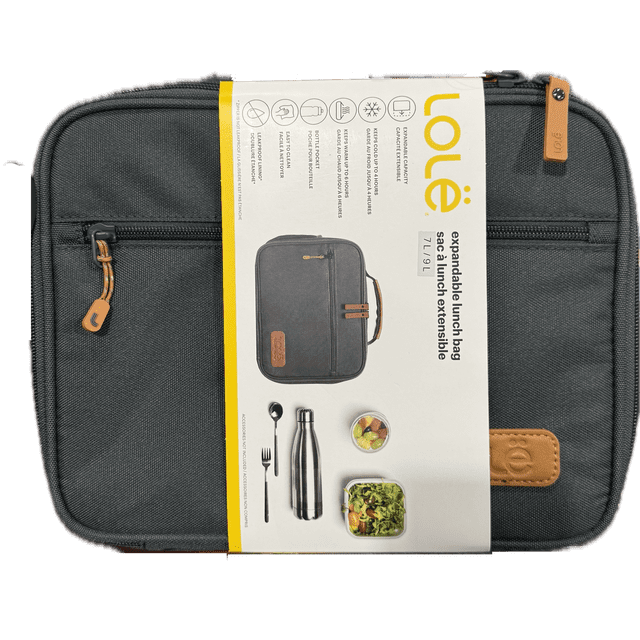 Lolë Lunch Bag Expandable – Insulated, Stylish, and Portable