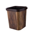 thumbnail image 4 of Indoor Rubbish Can Large Dustbin Garbage Container Toilet Waste Bins Wastebasket Square 15L, 4 of 9