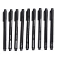 thumbnail image 2 of YOUTHINK Felt Tip Pens, Fine Point, Black Ink, 9 Count, 2 of 8